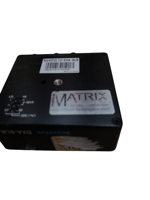 Beachtek DXA-SLR-1211-10259  audio preamp/adaptor XLR inputs