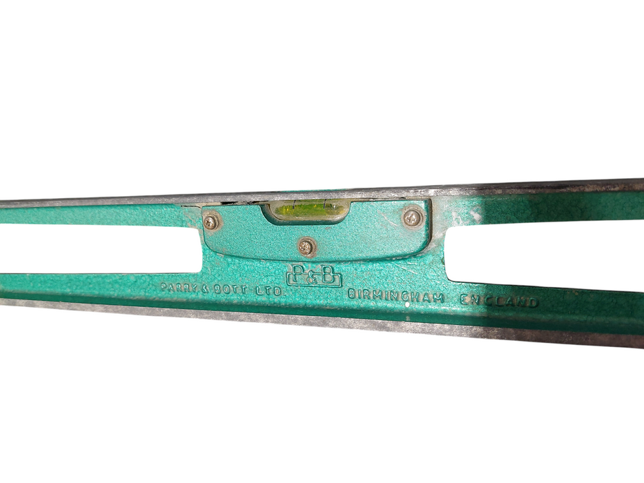 Vintage Spirit Level Parry & Bott Ltd , Made in Birmingham Engalnd  =