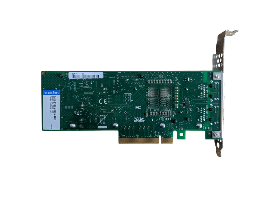 ADD-PCIE-2RJ45-10G | 10Gbe 2-Port RJ45 | Intel X540-T2 |10 Gigabit NIC