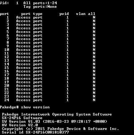 Pakedge 24 Port Managed Gig Switch 16x POE Ports 4x SFP SX24P-16 _