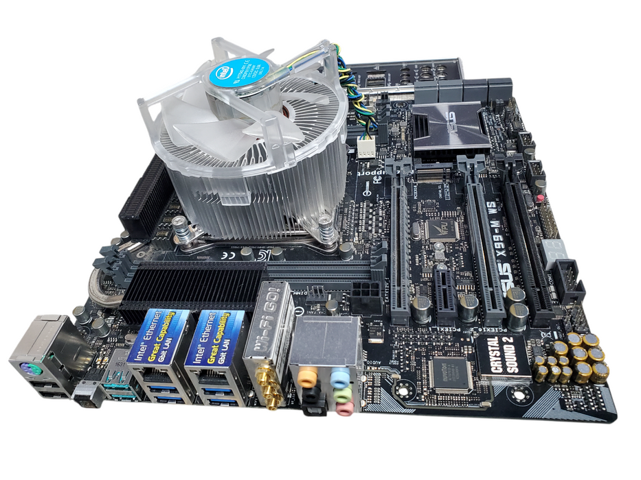 Asus X99-M WS Motherboard w/ Intel Core i7-6800K CPU NO RAM NO HDD