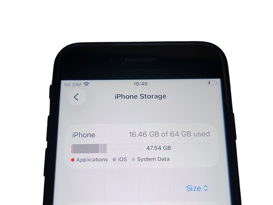 Apple iPhone SE 2 - 64GB - Space Gray [A2275] (