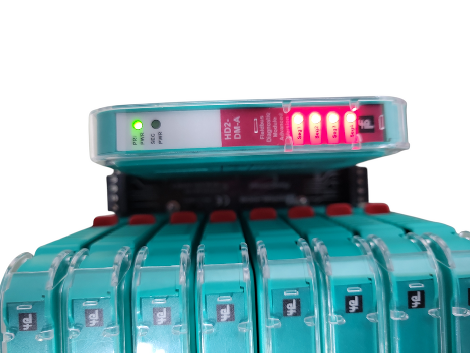 PEPPERL+FUCHS FieldConnex power hub w/ 1x HD2-DM-A, 8x HD2-FBPS-1.25.360 _