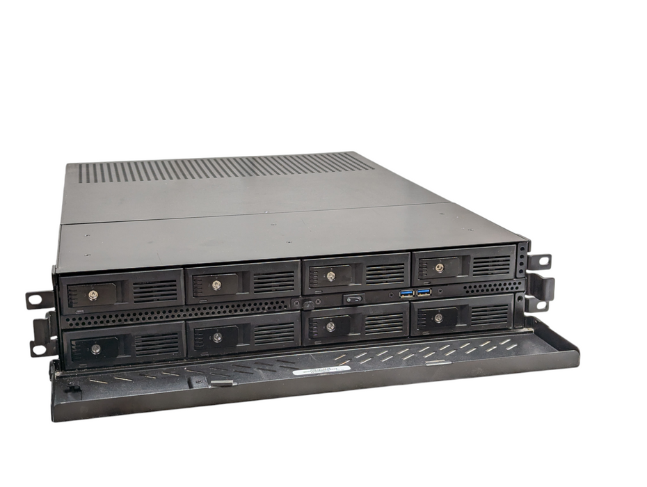 Custom 2U Rack PC Server ASRock WC236M WS Intel Core i7-7700 32GB RAM 2x 4TB Q-