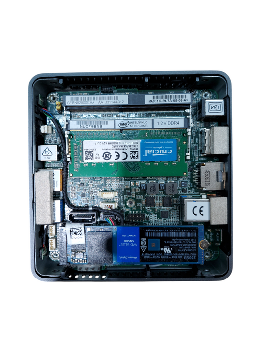Intel NUC Mini PC Core i5-7260U CPU|8GB DDR4 RAM|250GB SSD m.2