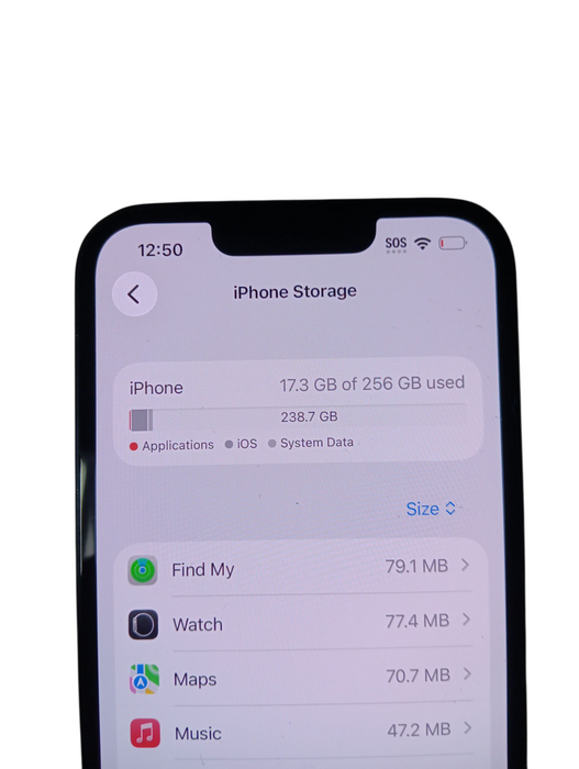 Apple iPhone 13 - 256GB - Midnight [A2631]