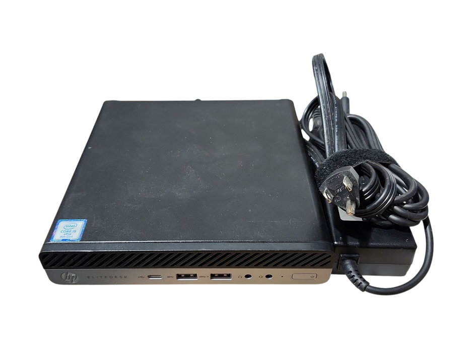 HP EliteDesk 800 G5 USFF, i5-9500T 2.20GHz, 8GB DDR4, 256GB NVMe, WiFi, PWR
