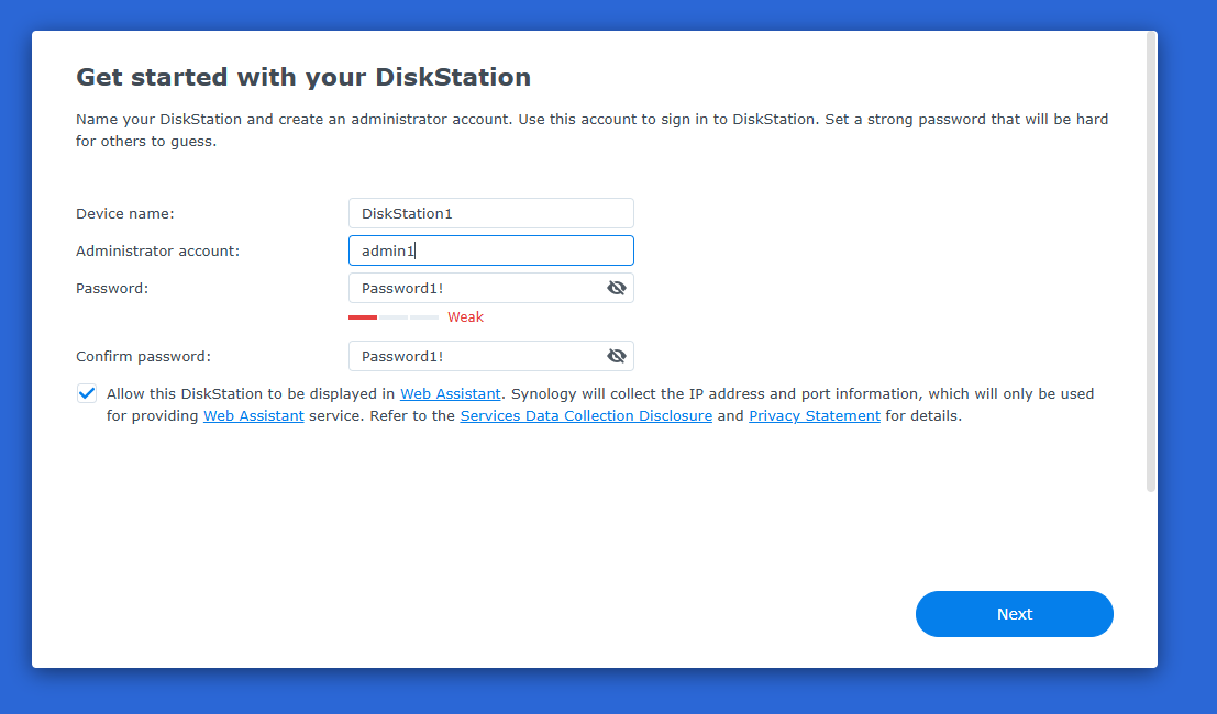 Synology DS1515+ 5-bay DiskStation NAS - Diskless w/ 2x 2TB HDDs $