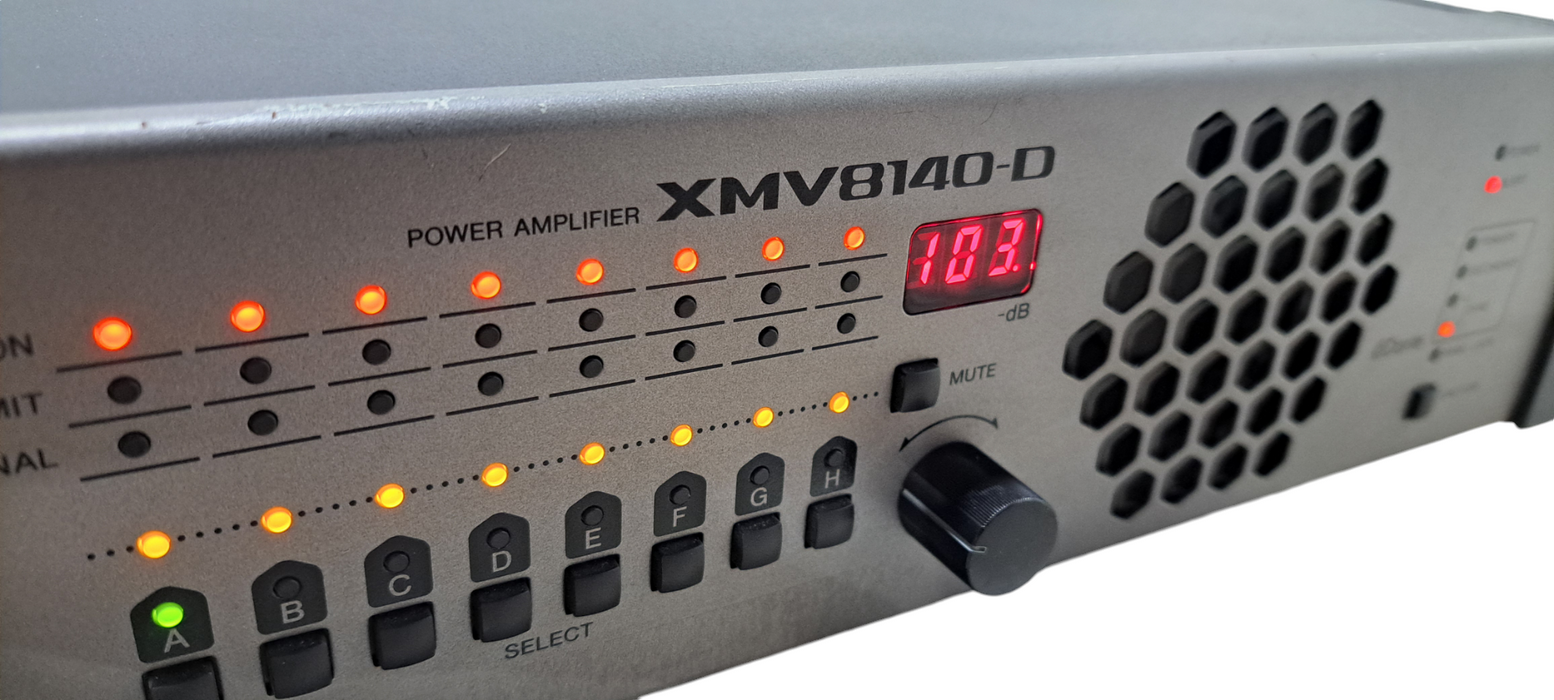 Yamaha XMV8140 Commercial Stereo Power Amplifier