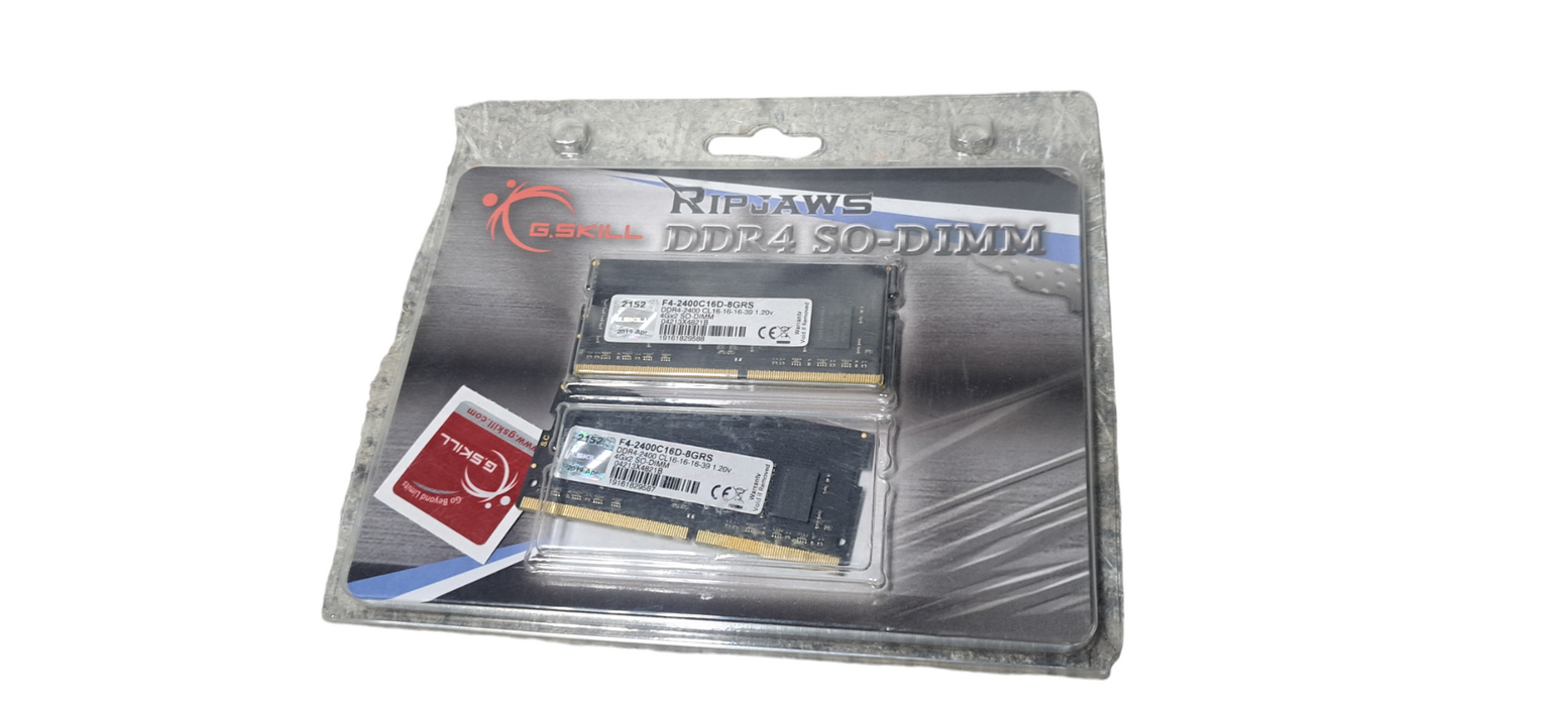 G.SKILL Ripjaws Series 8GB (2 x 4GB)260-Pin DDR4 SO-DIMM DDR4 2400 For Laptop