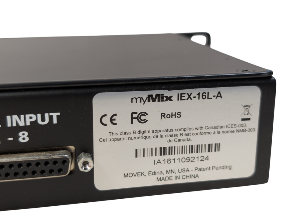 MyMix IEX-16L-A 16 channel input expander  Q-