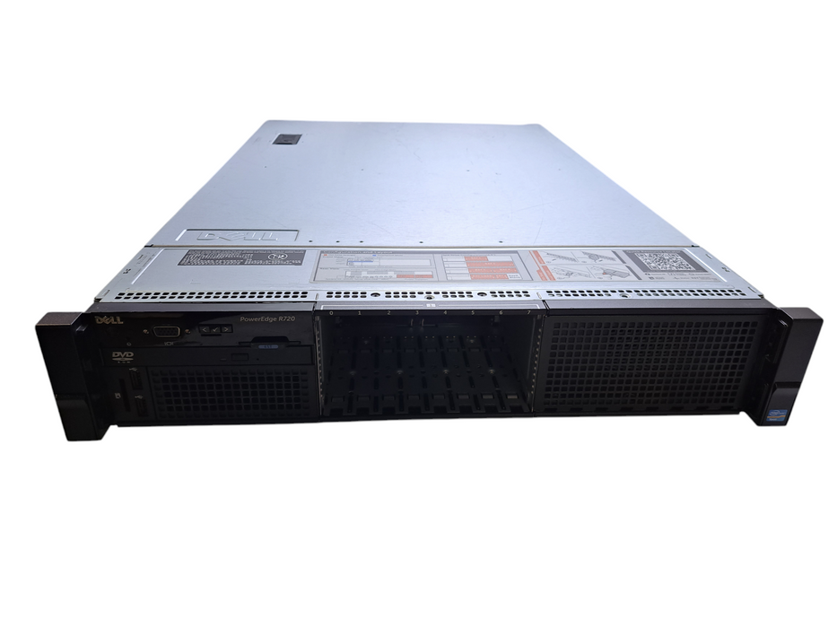 Dell R720 2U 8x 2.5" | 2x Xeon E5-2620 @2.00GHz 6C, 96GB Ram, H310 Mini