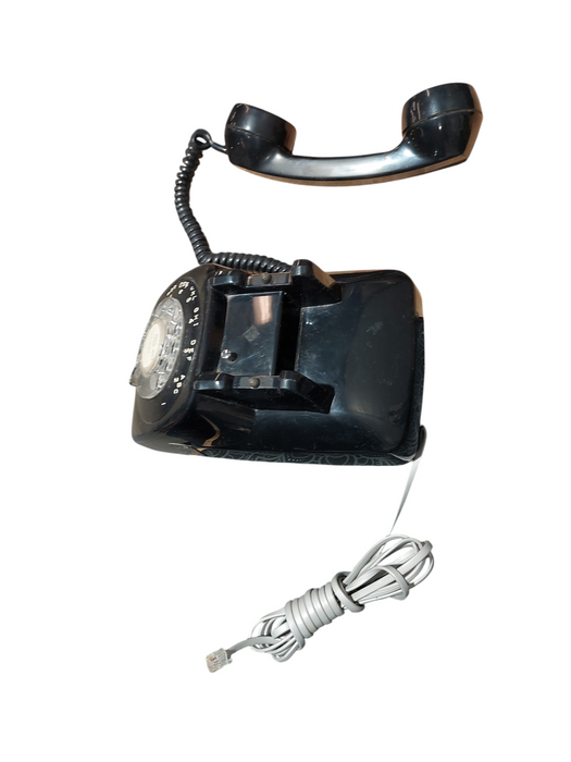 Vintage Monophone Automatic Electric Canada Black Rotary Dial Telephone  =
