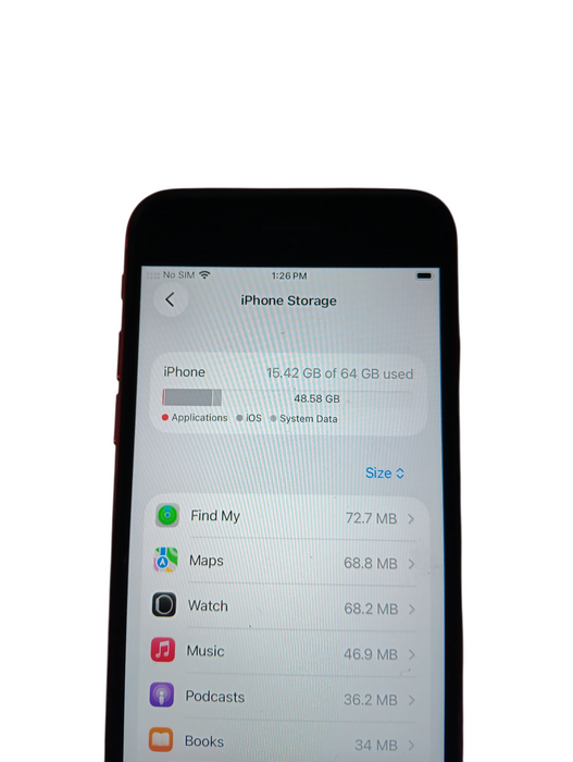 Apple iPhone SE 2 - 64GB - Project Red [A2275]