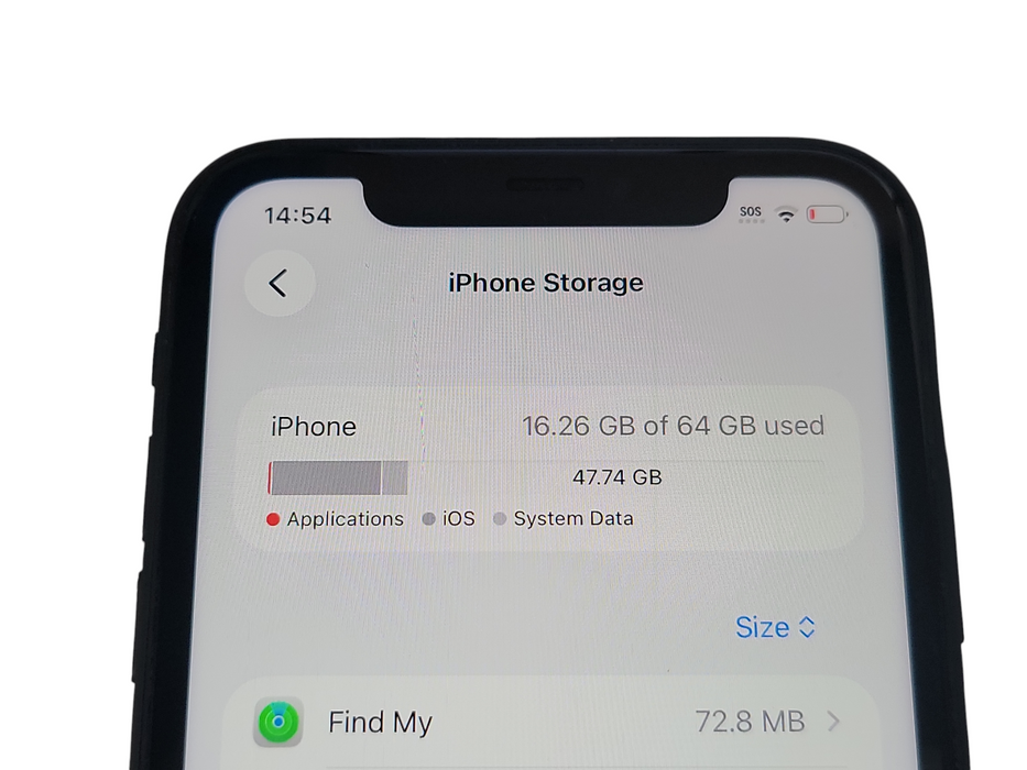 Apple iPhone 11 - 64GB - Space Gray [A2111] (