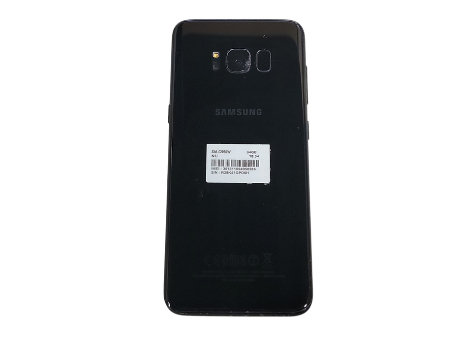 Samsung Galaxy S8 - 64GB - Black [SM-G950W] (