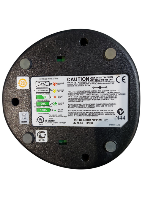 Lot 5x WPLN4137BR Cup Battery Rapid Charger for MOTOROLA PR400