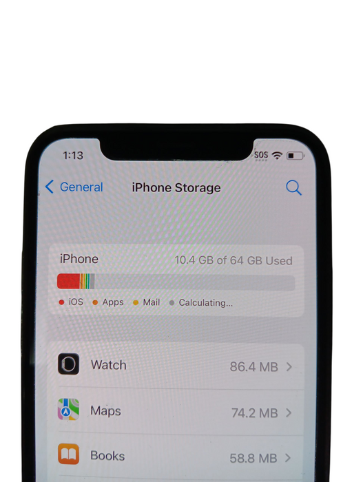 Apple iPhone X - 64GB - Space Gray [A1901] Q