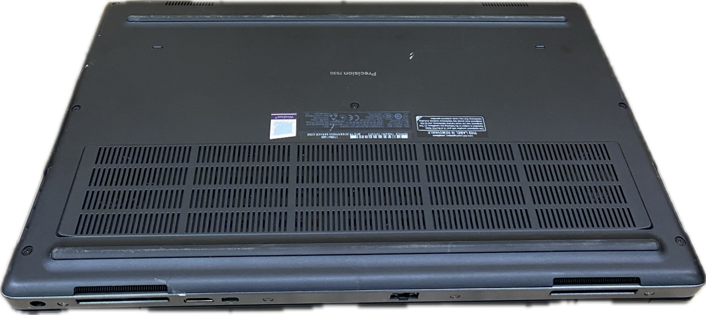 Dell Precision 7530 i7-8850H QUADRO P1000 4GB GPU 16GB RAM 256GB SSD Q Lap200