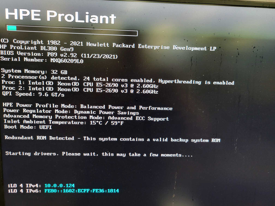 HP ProLiant DL380 Gen9 - 2x Xeon E5-2690 v3 | 32GB RAM | NO HDD | P440ar   %