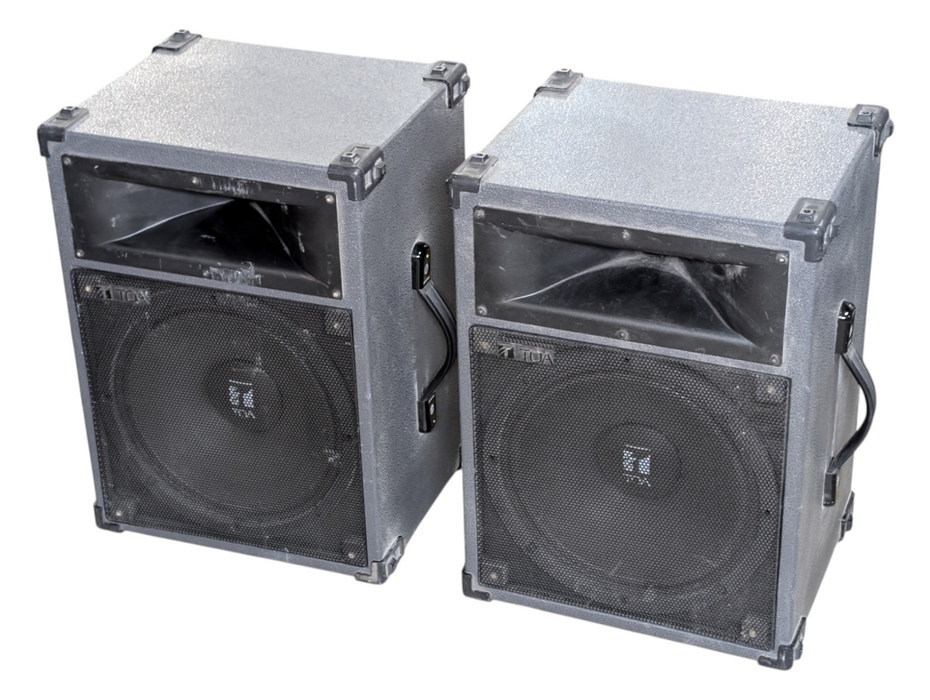 Pair of 2x TOA SL120 PA Passive 8 Ohm 240W Speakers  -