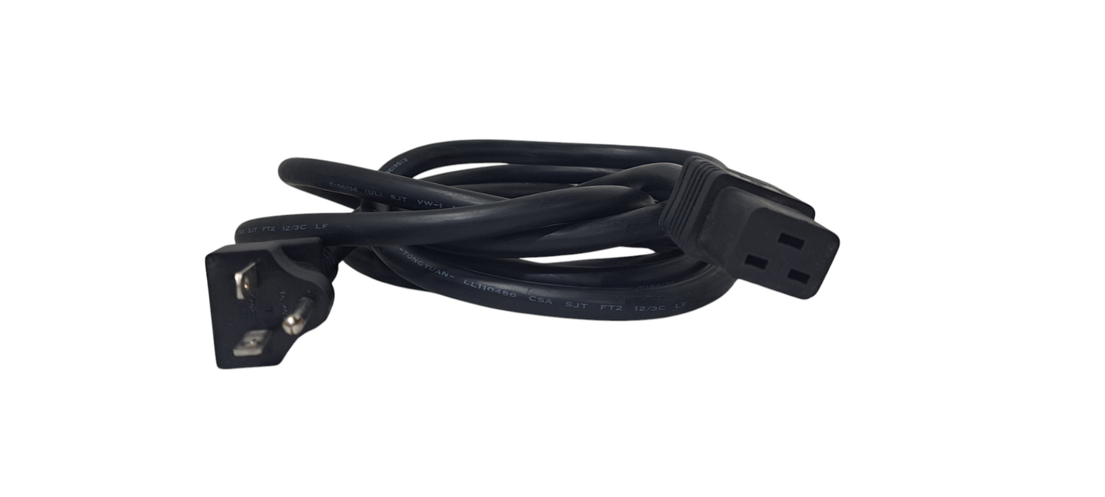 Volex NEMA 5-20 PS520/ C19 | 10Ft Length| 16A 125V Power Cord Q