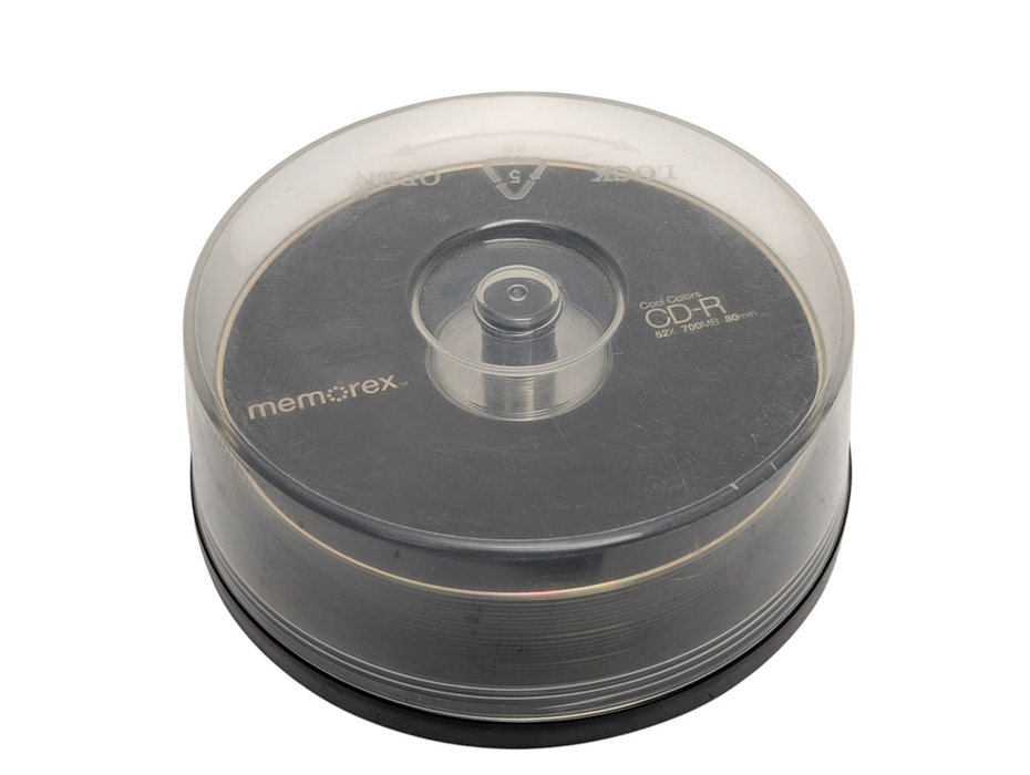 NEW BLANK CDs 700MB Memorex  CD-R Whole Stack 19 pcs. -