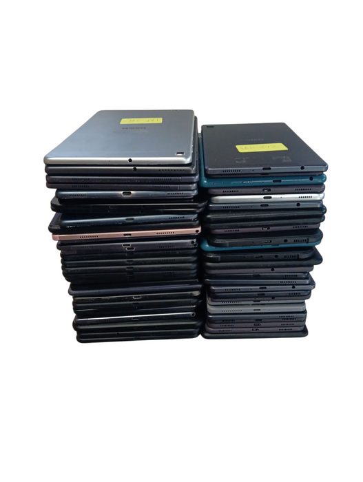 Lot of 56x Mixed Samsung/Android Tablets [Locked | A/C Condition][TAP-6]