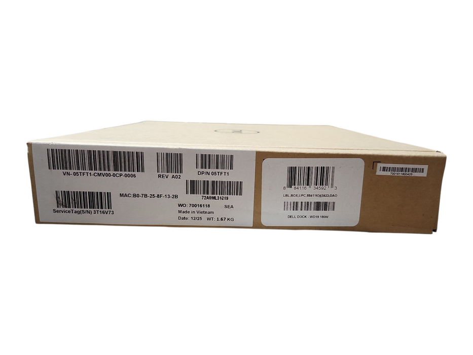 *NEW SEALED* Dell WD19 180w Docking Station, PN: 05TFT1 Q