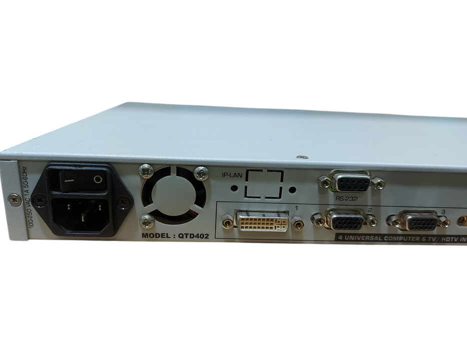 Analog Way Quattro D Model QTD402 4 Universal Inputs Switcher With DVI