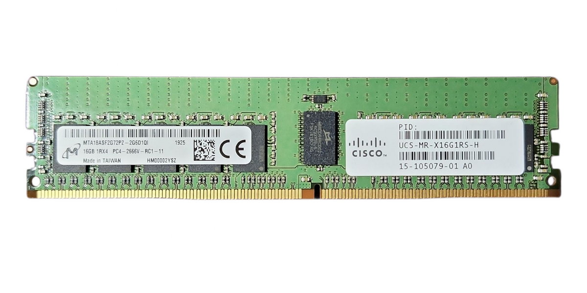 Micron 16GB 1RX4 PC4-2666V-RC1, DDR4, Server Memory Q — retail.era