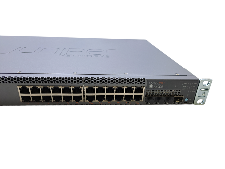 Juniper EX2300-24P | 24-Port Gigabit PoE 4x 1/10G SFP+ Switch *READ*
