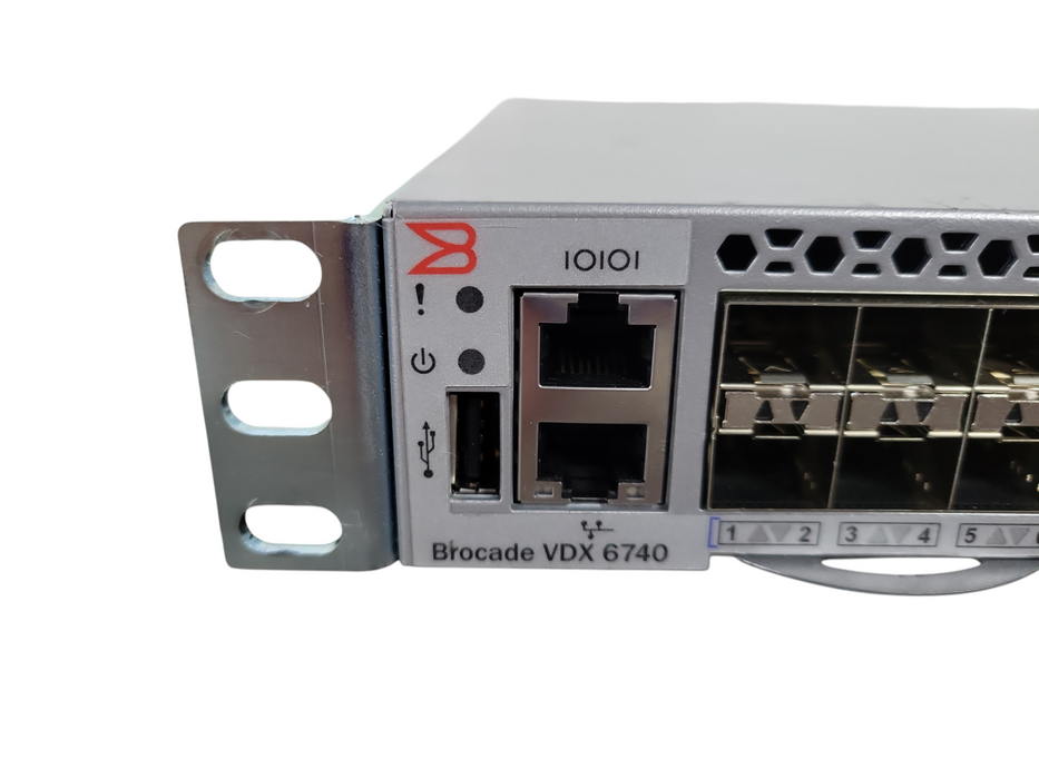 Brocade Networks BR-VDX6740-24-R 48x 10G SFP+ +4x 40Gb QSFP+ Switch, READ !