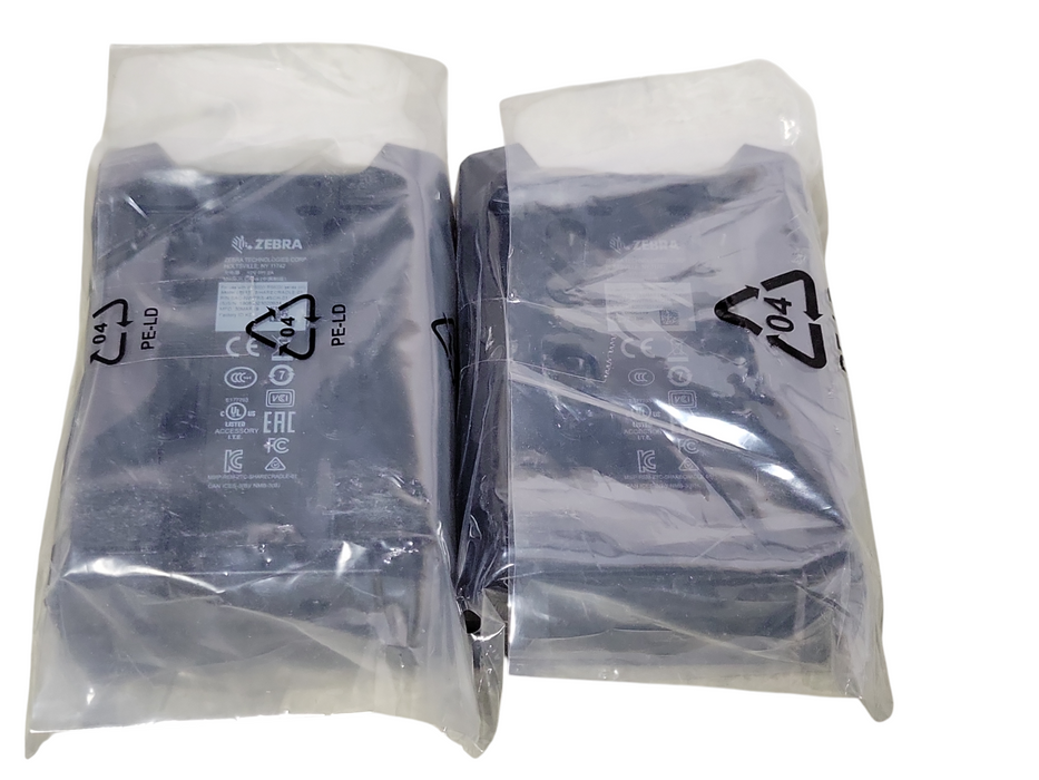 Lot of 2x Zebra SHARECRADLE-01 4-Slot Battery Charger No AC Adapte _