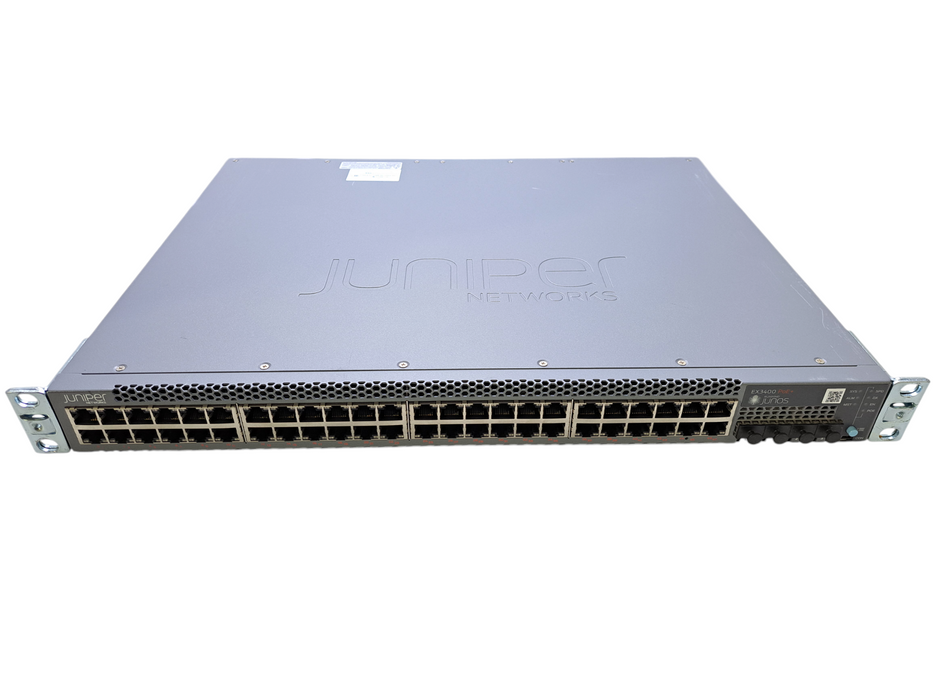 Juniper EX3400-48P | 48x Gigabit PoE+, 4x 10G SFP+, 2x 40G QSFP+ Switch $