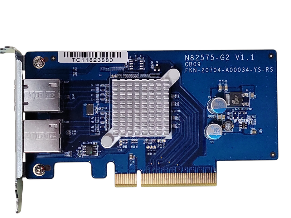 QNAP Dual Port Gigabit Network Card N82575-G2 Low Profile _