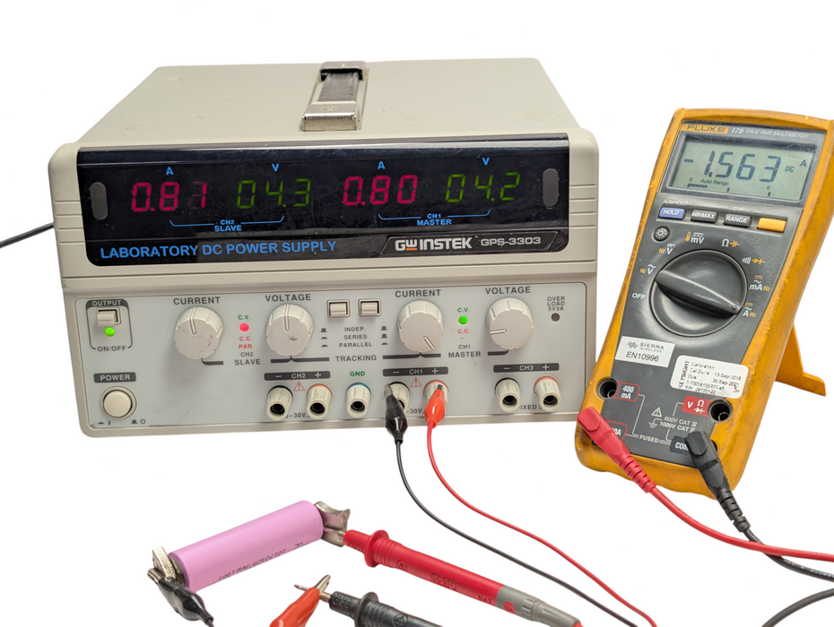 GW Instek GPS-3303 Laboratory DC Variable Linear Power Supply up to 60V 6A  -