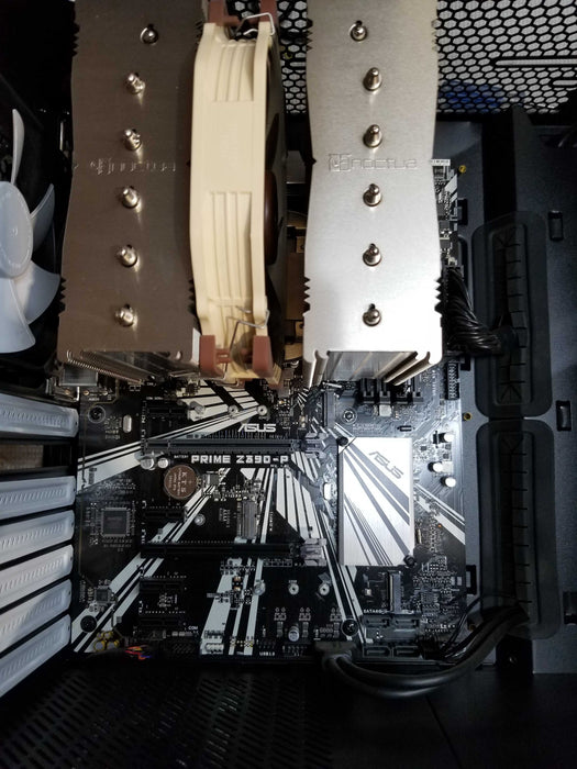 Custom Pc w/ Asus Z390-A Core i7-9700K CPU 3.60GHz 8GB RAM No HDD
