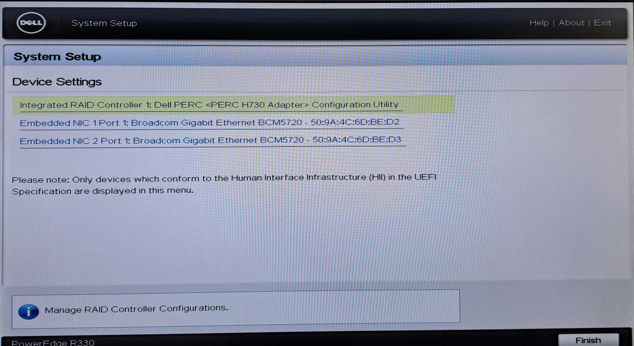 Dell PowerEdge R330 1U | Xeon E3-1220 V6 @3.00GHz, 16GB DDR4, H730 RAID