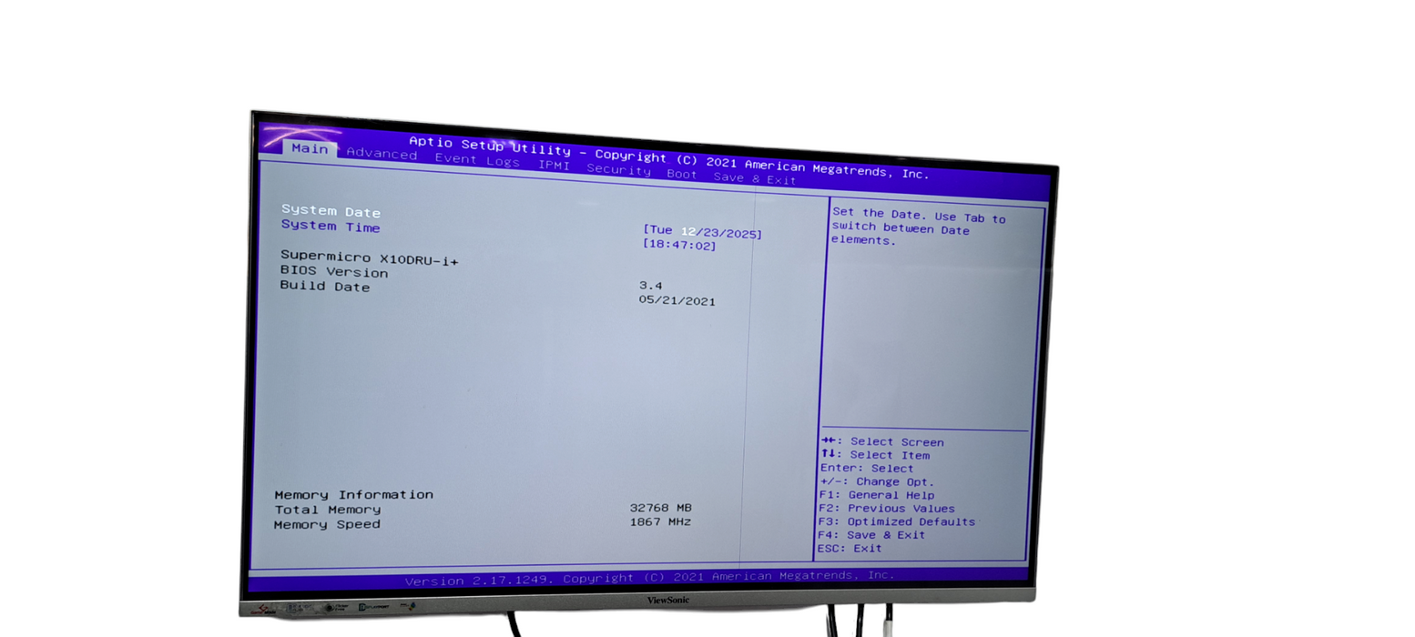 Supermicro X10DRU-i+ 2x Xeon E5-2630 v3 CPU|32GB DDR4|1x750 PSU|No HDD
