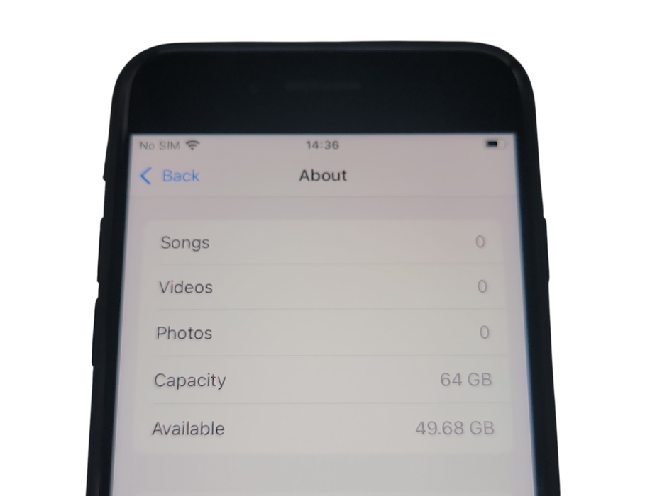 Apple iPhone SE 3 - 64GB - Space Gray [A2595]