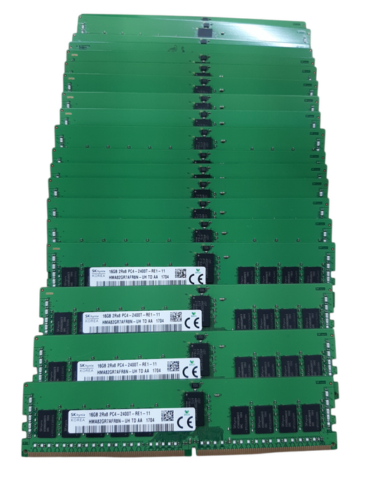 Lot 20x SK Hynix 16GB Server RAM, PC4-2400T-RE1-11, DDR4, Server RDIMM