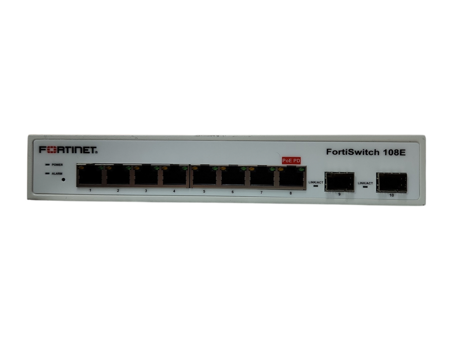 Fortinet FortiSwitch FS-108E-PoE Ethernet Switch