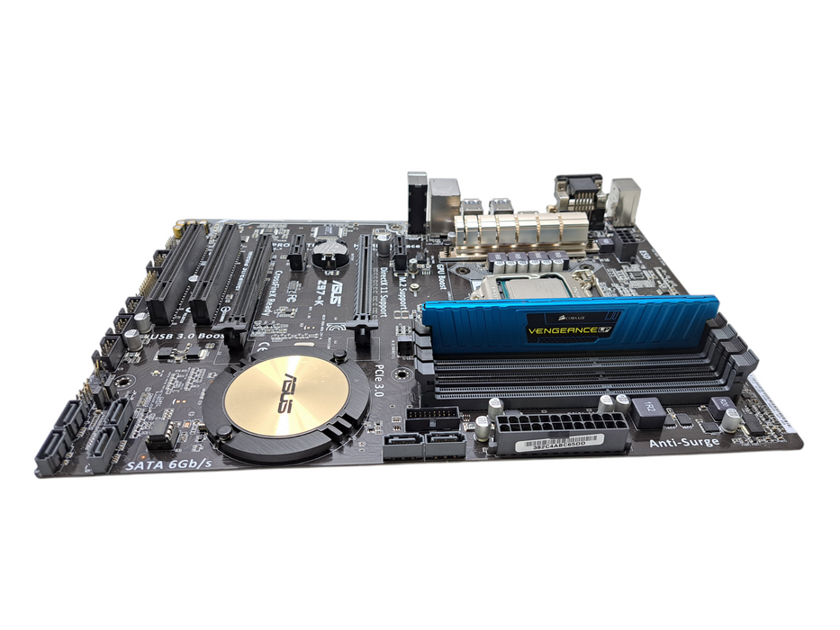 ASUS Z97-K ATX Motherboard w/ i5-4460 CPU & Corsair 4GB DDR3 Combo