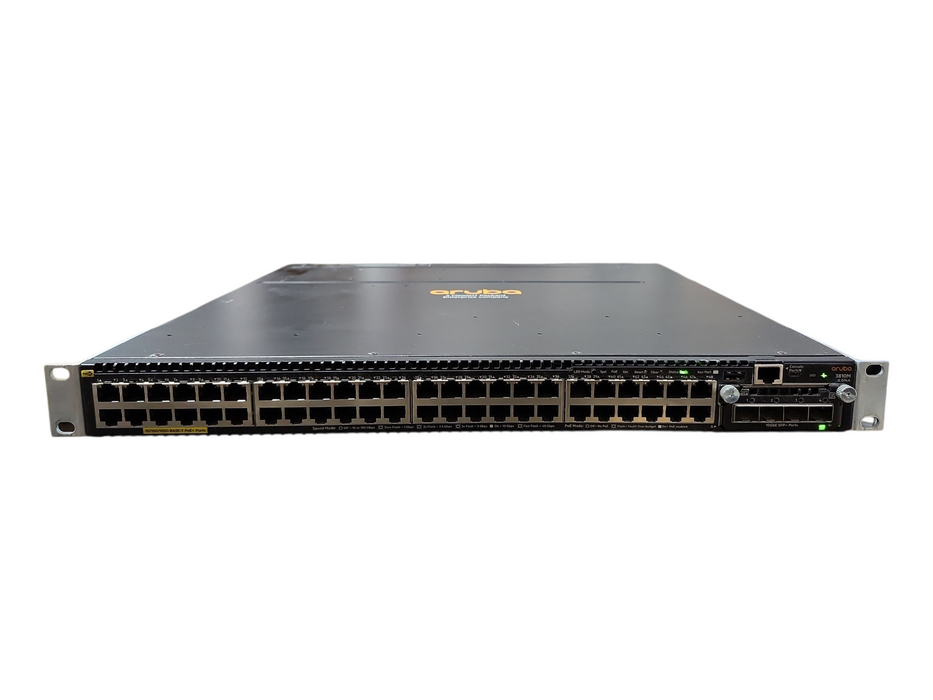 HP Aruba 3810M JL074A 48-Port PoE+ Managed Switch w/ JL083A 10Gb SFP