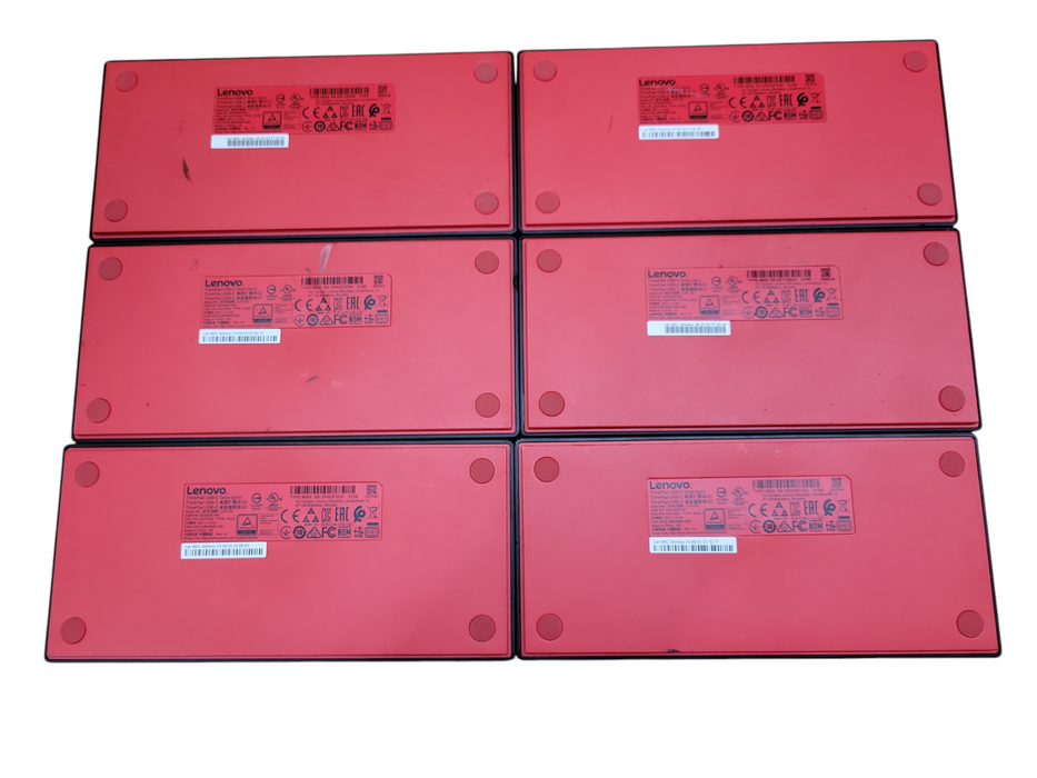 LOT 6x Lenovo ThinkPad USB-C Dock Gen2 LDC-G2 40AS !