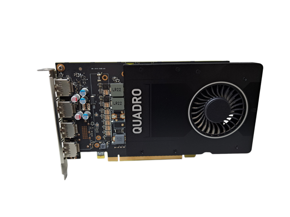 NVIDIA Quadro P2000 | 5GB GDDR5 Graphics Card | 4x DisplayPort