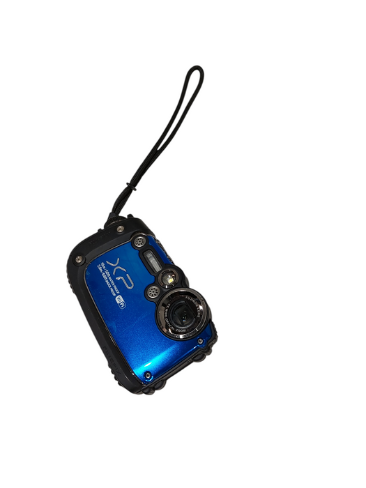 FujiFilm FinePix Wi-Fi XP200 Blue Shock & Waterproof Digital Camera  =