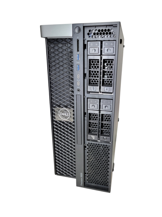 Dell Precision 5820 - Xeon W-2104 32GB DDR4 RADEON PRO WX4100 512GB SSD %
