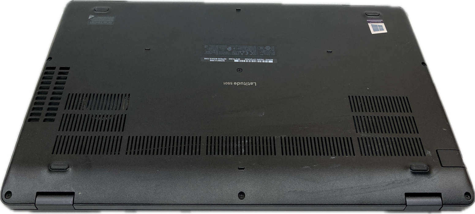Dell Latitude 5501 i7-9850H NVIDIA GeForce MX150 2GB GPU 16GB RAM 256GB SSD  Lap200